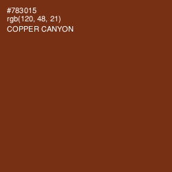 #783015 - Copper Canyon Color Image