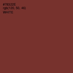 #78322E - Buccaneer Color Image