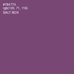 #784774 - Salt Box Color Image
