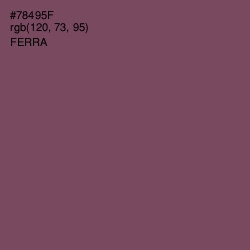 #78495F - Ferra Color Image