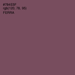 #784E5F - Ferra Color Image