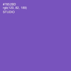 #7852BD - Studio Color Image