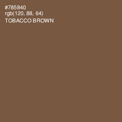 #785840 - Tobacco Brown Color Image