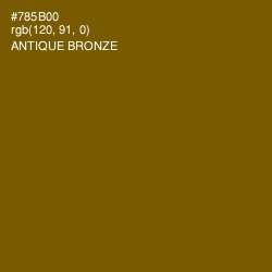 #785B00 - Antique Bronze Color Image