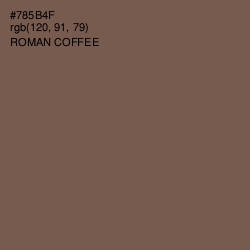 #785B4F - Roman Coffee Color Image