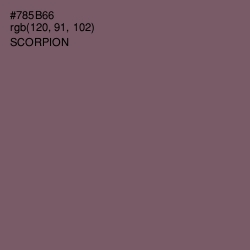 #785B66 - Scorpion Color Image