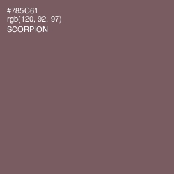 #785C61 - Scorpion Color Image