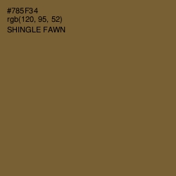 #785F34 - Shingle Fawn Color Image