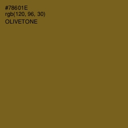 #78601E - Olivetone Color Image