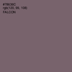 #78636C - Falcon Color Image