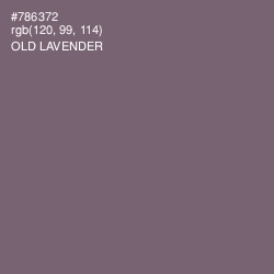 #786372 - Old Lavender Color Image