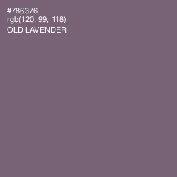 #786376 - Old Lavender Color Image