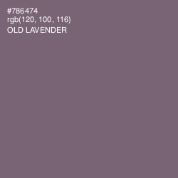 #786474 - Old Lavender Color Image