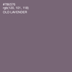 #786576 - Old Lavender Color Image