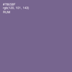 #78658F - Rum Color Image