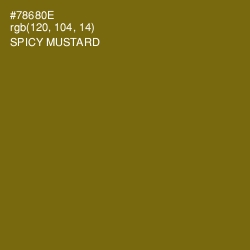 #78680E - Spicy Mustard Color Image