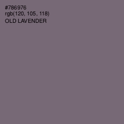 #786976 - Old Lavender Color Image