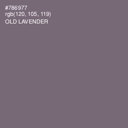 #786977 - Old Lavender Color Image