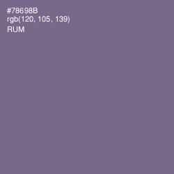 #78698B - Rum Color Image