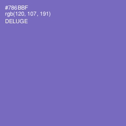 #786BBF - Deluge Color Image