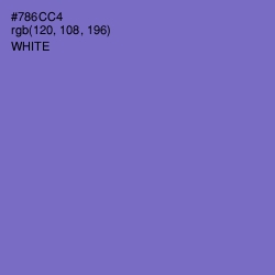 #786CC4 - Blue Marguerite Color Image