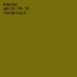 #786D0C - Yukon Gold Color Image