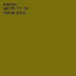 #786F0C - Yukon Gold Color Image