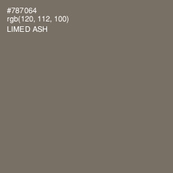 #787064 - Limed Ash Color Image