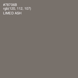 #78706B - Limed Ash Color Image