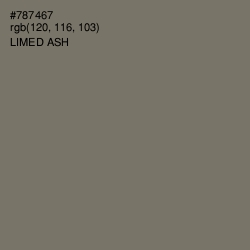 #787467 - Limed Ash Color Image