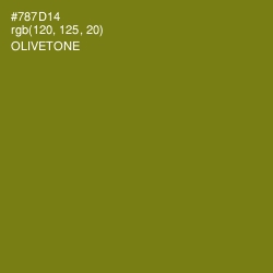 #787D14 - Olivetone Color Image