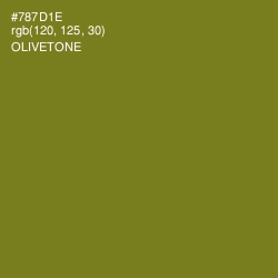 #787D1E - Olivetone Color Image