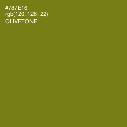 #787E16 - Olivetone Color Image