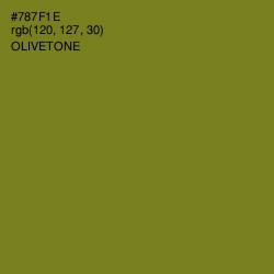 #787F1E - Olivetone Color Image