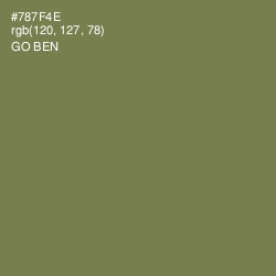 #787F4E - Go Ben Color Image