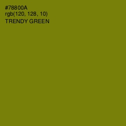 #78800A - Trendy Green Color Image