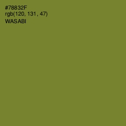 #78832F - Wasabi Color Image