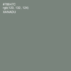 #78847C - Xanadu Color Image
