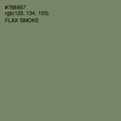 #788667 - Flax Smoke Color Image