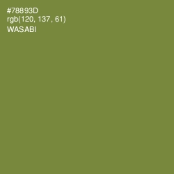 #78893D - Wasabi Color Image