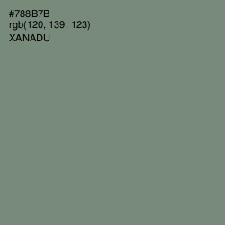 #788B7B - Xanadu Color Image