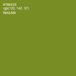 #788E25 - Wasabi Color Image