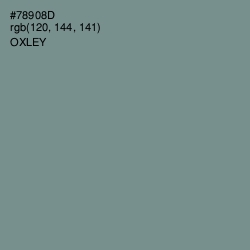 #78908D - Oxley Color Image