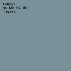 #789397 - Juniper Color Image