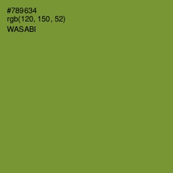 #789634 - Wasabi Color Image