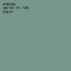 #78978A - Oxley Color Image