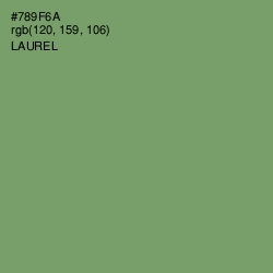 #789F6A - Laurel Color Image