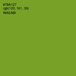 #78A127 - Wasabi Color Image
