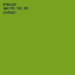#78A220 - Christi Color Image