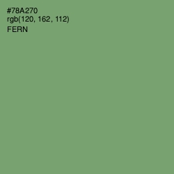 #78A270 - Fern Color Image